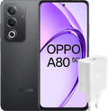 OPPO A80 Zwart 256GB 5G + OPPO SuperVOOC Oplader 45W Main Image