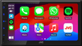 JVC KW-M595DBT Black front