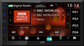 JVC KW-M695DBW Noir avant
