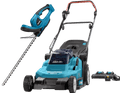 Makita DLM432PT incl. 5,0 Ah Accu (2x) + Makita DUH523Z Main Image