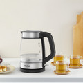 Tefal Glass Kettle KI6058 product in gebruik