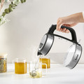 Tefal Glass Kettle KI6058 product in gebruik
