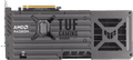 ASUS TUF Gaming Radeon RX 9070 XT OC 16GB onderkant