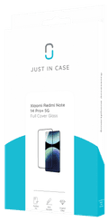 Just In Case Full Cover Xiaomi Redmi Note 14 Pro+ 4G/5G Screenprotector Zwart verpakking