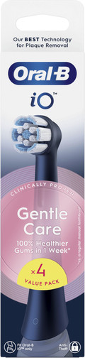 Oral-B iO Gentle Care Black (4 units) packaging