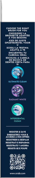Oral-B iO Gentle Care Zwart (8 stuks) verpakking