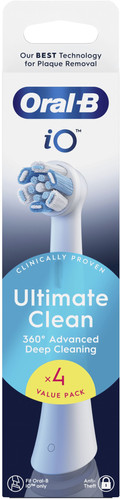 Oral-B iO Ultimate Clean Wit (4 stuks) verpakking
