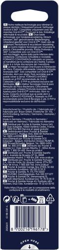 Oral-B iO Ultimate Clean Zwart (4 stuks) verpakking
