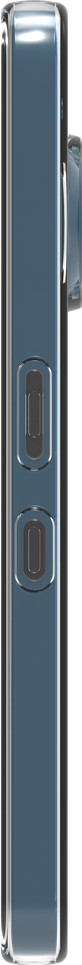 Just in Case Soft Design Nothing Phone (3a) Back Cover Transparant linkerkant