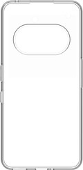 Just in Case Soft Design Nothing Phone (3a) Back Cover Transparant voorkant