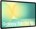 Samsung Galaxy Tab S10 FE Plus 13,1 inch 128GB Wifi Zilver + Toetsenbord Hoes QWERTY linkerkant
