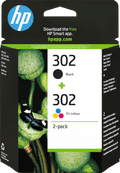 HP 302 Cartridges Combo Pack Main Image
