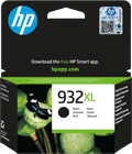 HP 932XL Cartridge Zwart Main Image