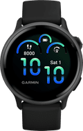 Garmin Vivoactive 6 Music Zwart voorkant
