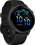 Garmin Vivoactive 6 Music Zwart linkerkant