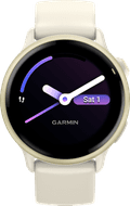 Garmin Vivoactive 6 Music Goud/Wit voorkant