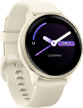 Garmin Vivoactive 6 Music Goud/Wit linkerkant