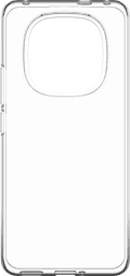 Just in Case Soft Design Xiaomi Redmi Note 14 Pro+ 5G Back Cover Transparent front