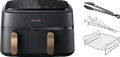 Philips 3000 series Dual Basket NA352/00 + Dubbellaagse kookset Main Image
