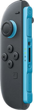 Nintendo Switch 2 Joy-Con Links Blauw rechterkant
