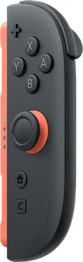 Nintendo Switch 2 Joy-Con Rechts Rood rechterkant