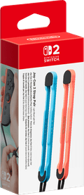 Nintendo Switch 2 Joy-Con Dragonnes Set Bleu/Rouge emballage