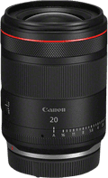 Canon RF 20mm f/1.4L VCM top