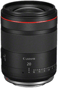 Canon RF 20mm f/1.4L VCM left side