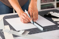 Cricut TrueControl Hobbymes product in gebruik