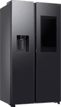 Samsung RS90F66BEFEF Family Hub left side