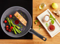 Tefal Healthy Chef High-sided Skillet 24cm + Lid product in use