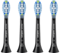 Philips Sonicare Premium Plaque Defense HX9044/88 Zwart (4 stuks) rechterkant