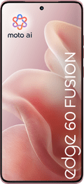 Motorola Edge 60 Fusion 256GB Roze 5G voorkant