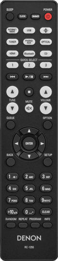 Denon Ceol N12DAB Wit accessoire