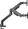 ACT AC8342 Monitorarm 35 inch met gasveer voor 2 monitoren linkerkant