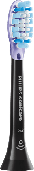 Philips Sonicare Premium Gum Care HX9054/88 Zwart (4 stuks) rechterkant