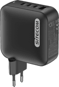 Sitecom 165W GaN Power Delivery Wandoplader onderkant