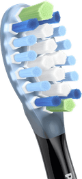Philips Sonicare Premium Plaque Defense HX9044/88 Zwart (4 stuks) detail