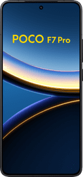 POCO F7 Pro 256GB Zwart 5G voorkant