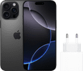 Apple iPhone 16 Pro Max 256GB Black Titanium + Apple Snellader Main Image