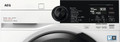 AEG LWR9506BN4 AbsoluteCare - 10/6 kg détail