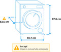 AEG LWR9506BN4 AbsoluteCare - 10/6 kg visual Coolblue 1