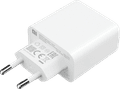 Xiaomi Power Delivery en Quick Charge Oplader met 2 Usb Poorten 33W Wit voorkant