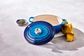 Le Creuset Signature ovale braadpan 31 cm azure product in gebruik
