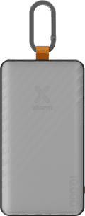 Xtorm Go 2 Solar Power Bank 10,000mAh with Fast Charging and Flashlight Black back