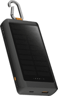 Xtorm Go 2 Solar Power Bank 10,000mAh with Fast Charging and Flashlight Black Main Image
