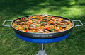 Cadac Paella Braai product in gebruik