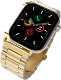 Just in Case Rvs Bandje Goud voor Apple Watch 40/41/42 mm bovenkant