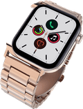 Just in Case Rvs Bandje Roségoud voor Apple Watch 40/41/42 mm bovenkant