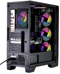 Powered by MSI Phantom achterkant